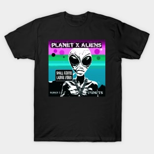 Funny Retro Alien Sci Fi Humor T-Shirt